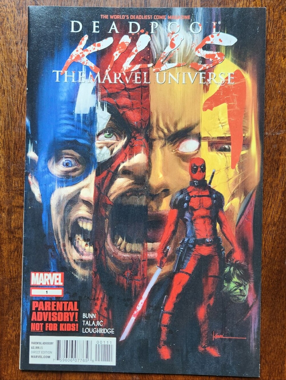 Deadpool Kills The Marvel Universe #1-4 NM